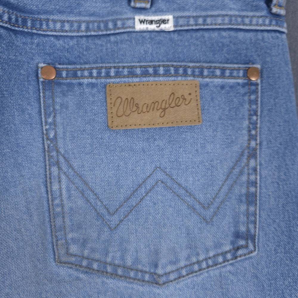 Wrangler Wanderer High Rise Flare Jeans Womens 29x30 (Fits 31x30) Wide Leg Denim - Picture 13 of 16